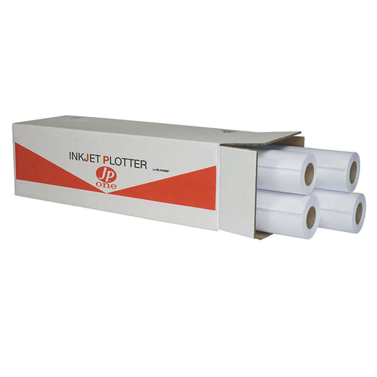 AS MARRI - 8789 - Carta plotter JP One P.90M - 610 mm x 50 mt - 90 gr - inkjet - opaca - bianco - As Marri - 95148 -  Conf. da 4 Pz.