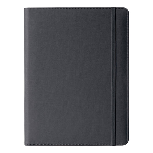 IN TEMPO - 8245MT34 - Portablocco Meet - con elastico - 31 x 25 x 1,4 cm - antracite - In Tempo - 96408 -  Conf. da 1 Pz.
