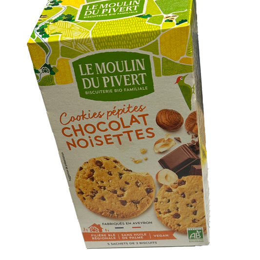 Le moulin du privert - 0827759 - Cookies cioccolato e nocciola - 175 gr - Le moulin du privert - 96837 -  Conf. da 1 Pz.
