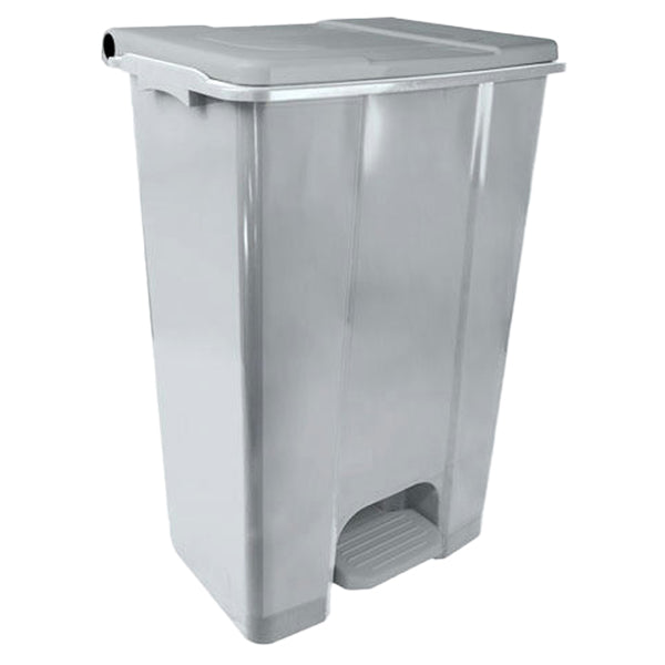 Medial - 912872 - Contenitore mobile Ecoconti - a pedale - 80 L - plastica riciclata - grigio - Medial - 97429 -  Conf. da 1 Pz.