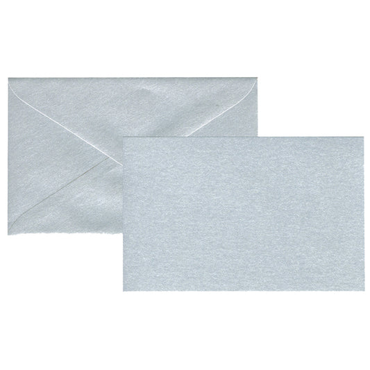 REX SADOCH - 2100ARG - Biglietto natale neutro - con busta - 9 x 14 cm - argento - Rex Sadoch - 99118 -  Conf. da 100 Pz.