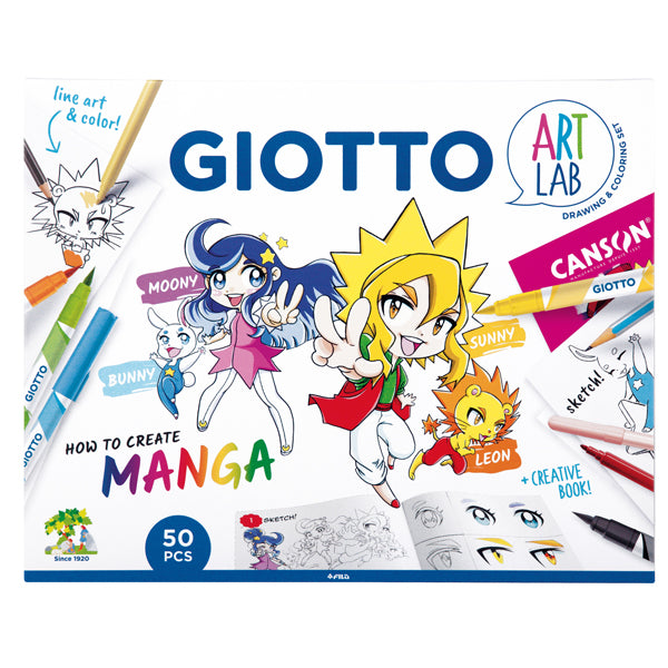 GIOTTO - F582300 - Laboratorio artistico Manga - Giotto - 99184 -  Conf. da 1 Pz.