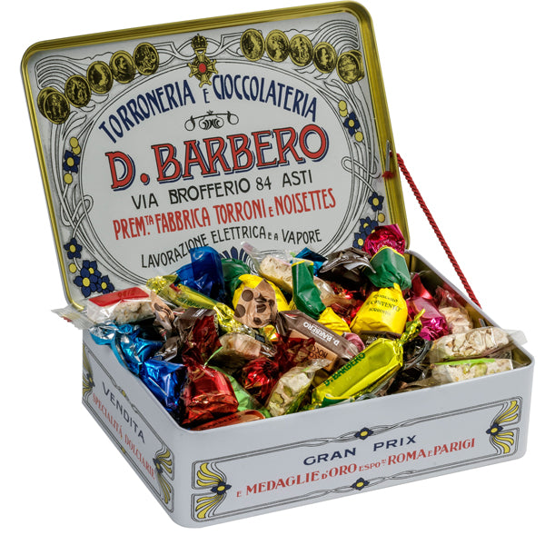 D. Barbero - 1102G - Gran misto - in scatola metallo - gusti assortiti - 400 gr - Barbero - 99239 -  Conf. da 1 Pz.