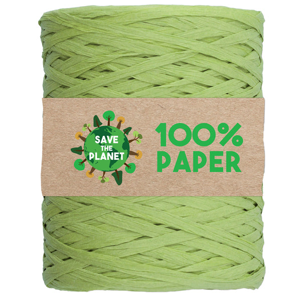 BRIZZOLARI - 02595810 - Nastro Rafia - 100 m - carta - verde 10 - Brizzolari - 99283 -  Conf. da 1 Pz.