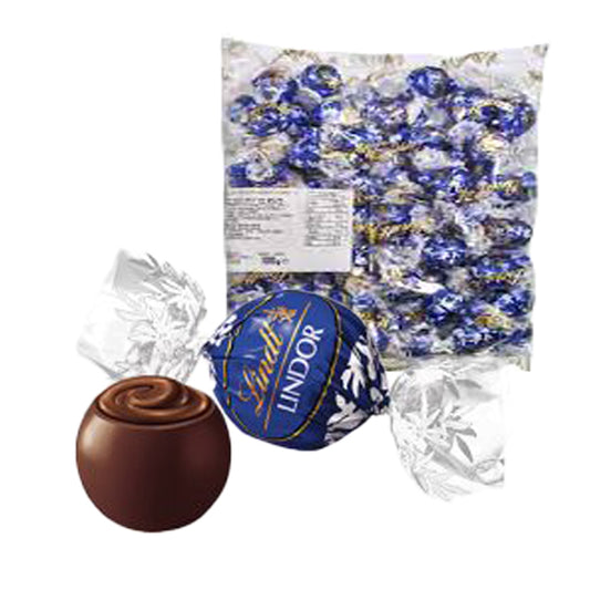 Lindt - LIBOF - Busta Lindor - cioccolato fondente - 1 kg - Lindt - 99334 -  Conf. da 1 Pz.
