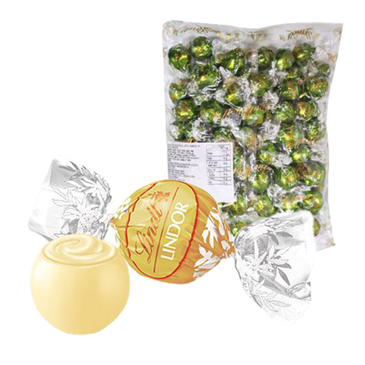 Lindt - LIBOB - Busta Lindor - cioccolato bianco - 1 kg - Lindt - 99335 -  Conf. da 1 Pz.