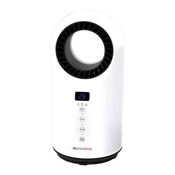 Melchioni Family - 158640041 - Termoventilatore ceramico Storm - senza pale - 1500 W - bianco - Melchioni family - 99358 -  Conf. da 1 Pz.
