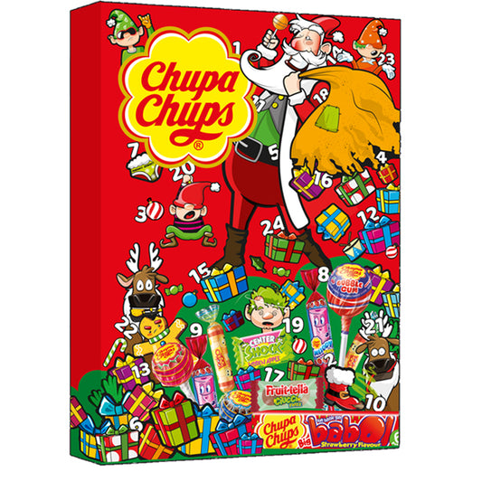 PERFETTI - 09447000 - Calendario dell'Avvento Chupa Chups - Perfetti - 99470 -  Conf. da 1 Pz.