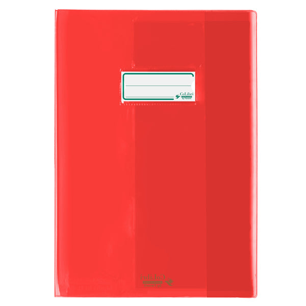 FAVORIT - 400183503 - Coprimaxi Colibrì - A4 - ecoPE - 180 mic - c-alette - liscio -  rosso trasparente - Favorit - 99731 -  Conf. da 24 Pz.