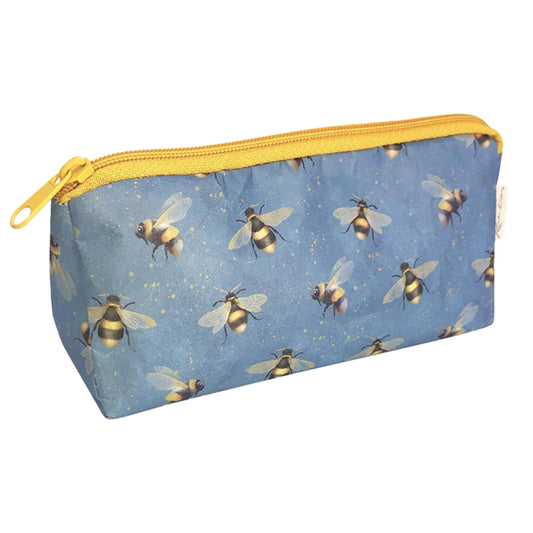 KARTOS - 01405400 - Astuccio c-zip Bees - 19,5 x 8 x 6 cm - carta lavabile 100 gr - Kartos - 99942 -  Conf. da 2 Pz.