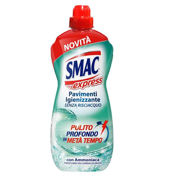 SMAC - M74678 - Smac Express pavimenti - igienizzante con ammoniaca - 1 L - Smac - 99947 -  Conf. da 1 Pz.