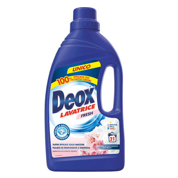 Deox - M92577 - Detersivo lavatrice Deox Fresh - 1050 ml - Deox - 99953 -  Conf. da 1 Pz.