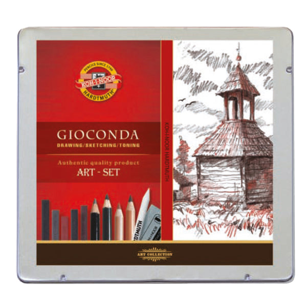 KOH.I.NOOR - H8899 - Art Set Gioconda Full - astuccio in metallo - KOH.I.NOOR - 99972 -  Conf. da 1 Pz.