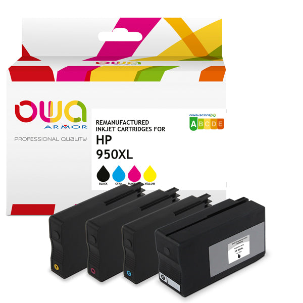 ARMOR - K10312OW - Armor - Cartuccia ink Compatibile  per HP950-1XL - BK-C-M-Y - K10312OW - 80 ml-25ml-C - ARMK10312 -  Conf. da 1 Pz.