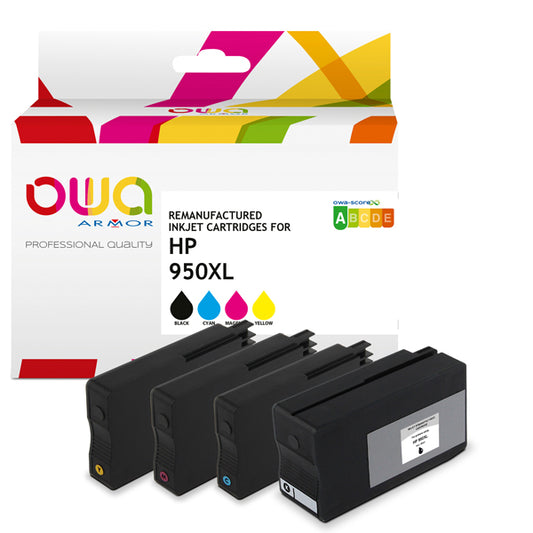 ARMOR - K10312OW - Armor - Cartuccia ink Compatibile  per HP950-1XL - BK-C-M-Y - K10312OW - 80 ml-25ml-C - ARMK10312 -  Conf. da 1 Pz.