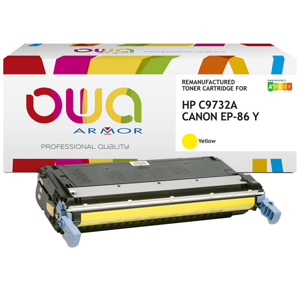 ARMOR - K12193OW - Armor - Toner Compatibile per Hp C9732A - Giallo - 12.000 pag - ARMK12193 -  Conf. da 1 Pz.