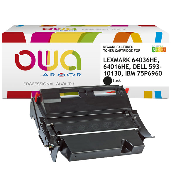 ARMOR - K12218OW - Armor - Toner Compatibile per Lexmark 64016HE - Nero - 21.000 pag - ARMK12218 -  Conf. da 1 Pz.