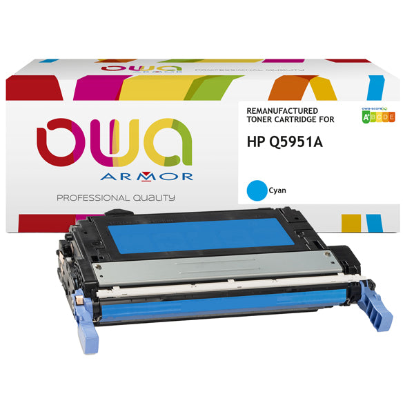 ARMOR - K12237OW - Armor - Toner Compatibile per Hp Q5951A - Ciano - 10.000 pag - ARMK12237 -  Conf. da 1 Pz.