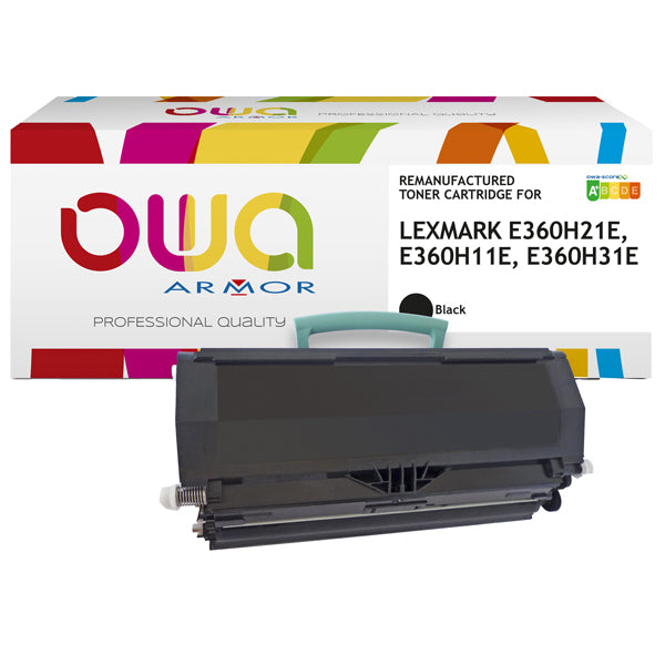 ARMOR - K15150OW - Armor - Toner Compatibile per Lexmark E360H21EE - Nero - 9.000 pag - ARMK15150 -  Conf. da 1 Pz.