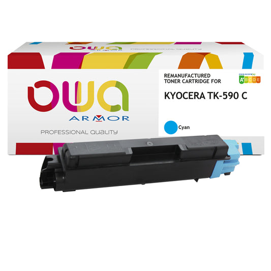 ARMOR - K15486OW - Armor - Toner Compatibile per Kyocera TK-590C - Ciano - 5.000 pag - ARMK15486 -  Conf. da 1 Pz.