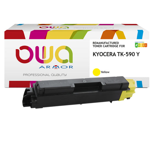 ARMOR - K15488OW - Armor - Toner Compatibile per Kyocera TK-590Y - Giallo - 5.000 pag - ARMK15488 -  Conf. da 1 Pz.