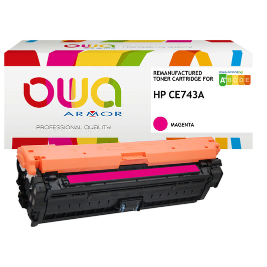 ARMOR - K15585OW - Armor - Toner Compatibile per Hp CE743A - Magenta - 7.300 pag - ARMK15585 -  Conf. da 1 Pz.