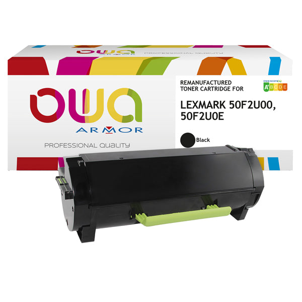 ARMOR - K15639OW - Armor - Toner Compatibile per Lexmark - Nero - 50F2U00 - 1.200 pag - ARMK15639 -  Conf. da 1 Pz.