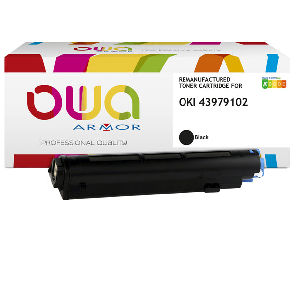 ARMOR - K15924OW - Armor - Toner Compatibile per Oki  - Nero - 43979102 - 3.500 pag - ARMK15924 -  Conf. da 1 Pz.