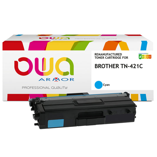 ARMOR - K18058OW - Armor - Toner Compatibile per Brother TN-421C - Ciano - 1.800 pag - ARMK18058 -  Conf. da 1 Pz.