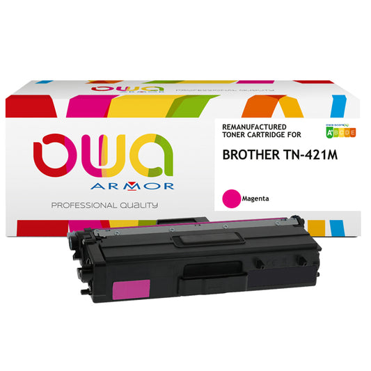 ARMOR - K180590W - Armor - Toner Compatibile per Brother TN-421BM - Magenta - 1.400 pag - ARMK18059 -  Conf. da 1 Pz.