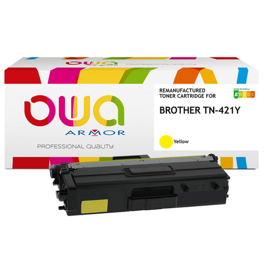 ARMOR - K180600 - Armor - Toner Compatibile per Brother TN-421Y - Giallo - 1.400 pag - ARMK180600 -  Conf. da 1 Pz.