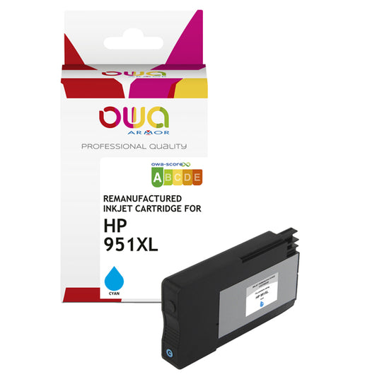 ARMOR - K20418OW - Armor - Cartuccia ink Compatibile  per Hp 951XL - Ciano - K20418OW - 25ml - ARMK20418 -  Conf. da 1 Pz.