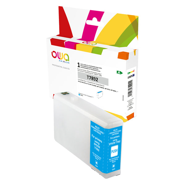 ARMOR - K20630OW - Armor Cartuccia Compatibile Ciano per Epson T7892 - ARMK20630 -  Conf. da 1 Pz.