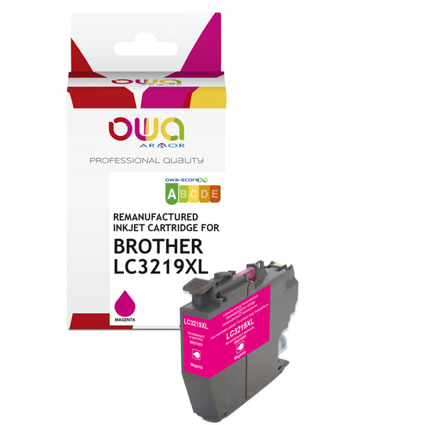 ARMOR - K20782OW - Armor - Cartuccia - Magenta - per Brother - LC-3219M - ARMK20782 -  Conf. da 1 Pz.