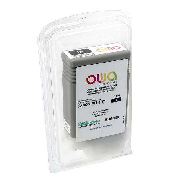 ARMOR - B45518OW - Armor - Cartuccia per Canon PFI-107 - Nero - 107BK - ARMKB45518 -  Conf. da 1 Pz.