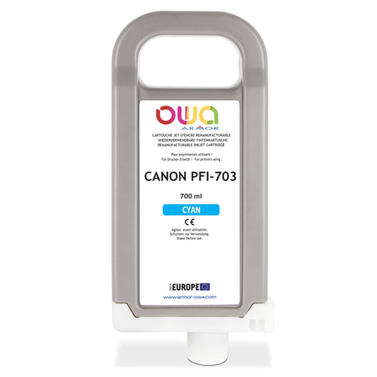 ARMOR - B45693OW - Armor - Cartuccia per Canon PFI-703 - Ciano - 700ml - ARMKB45693 -  Conf. da 1 Pz.
