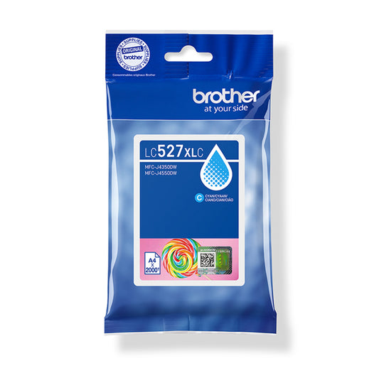BROTHER - LC527XLC - Brother - Cartuccia - Ciano - LC527XLC - 2.000 pag - BROLC527XLC -  Conf. da 1 Pz.