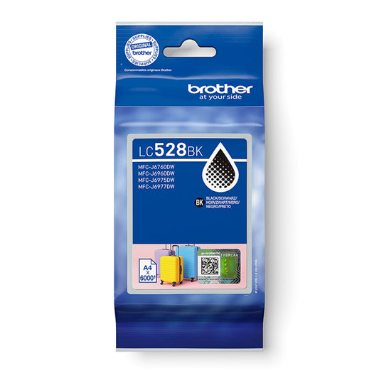BROTHER - LC528BK - Brother - Cartuccia - Nero - LC528BK - 6.000 pag - BROLC528BK -  Conf. da 1 Pz.