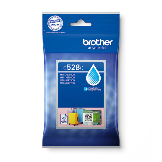 BROTHER - LC528C - Brother - Cartuccia - Ciano - LC528C - 5.000 pag - BROLC528C -  Conf. da 1 Pz.