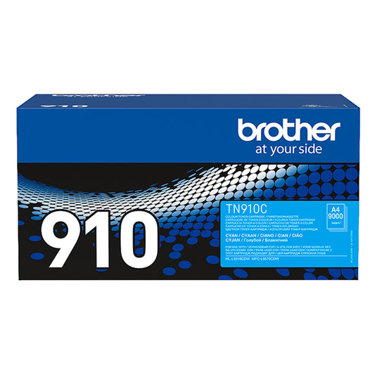 BROTHER - TN910C - Brother - Toner - Ciano - TN910C - 9.000 pag - BROTN910C -  Conf. da 1 Pz.