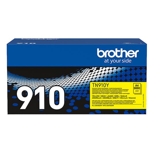 BROTHER - TN910Y - Brother - Toner - Giallo- TN130Y - 9.000 pag - BROTN910Y -  Conf. da 1 Pz.
