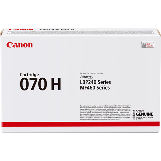 CANON - 5640C002 - Canon - Toner originale 070H - Nero- 5640C002 - 10.200 pag - CAN5640C002 -  Conf. da 1 Pz.