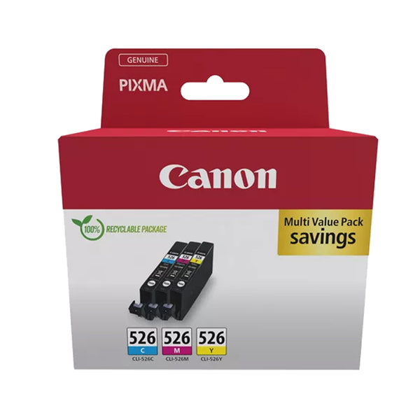 CANON - 4541B018 - Canon - Cartuccia ink Multipack  - BK-C-M-Y -  CL-576 - 4541B018 - CANCLI526MP -  Conf. da 1 Pz.