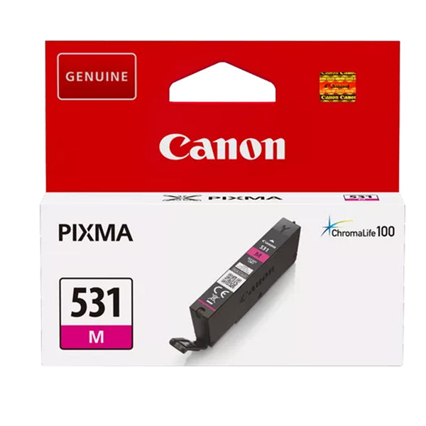 CANON - 6120C001 - Canon Cartuccia Ink Magenta CLI-531M - CANCLI531M -  Conf. da 1 Pz.