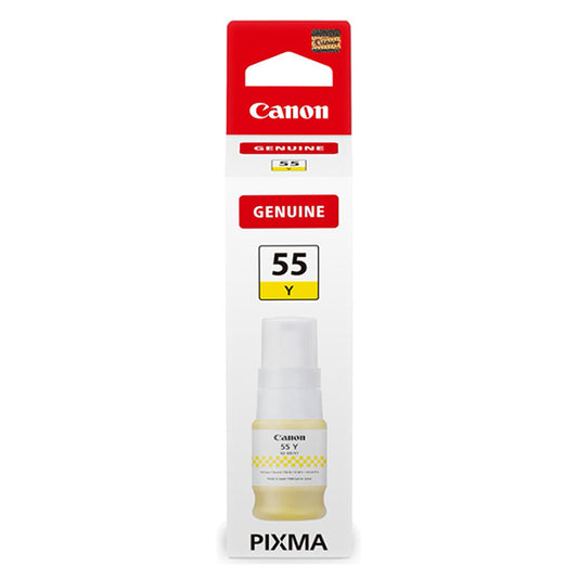 CANON - 6291C001 - Canon - Cartuccia ink - Giallo - GI-55Y - 6291C001 - 3.000 pag - CANGI55Y -  Conf. da 1 Pz.