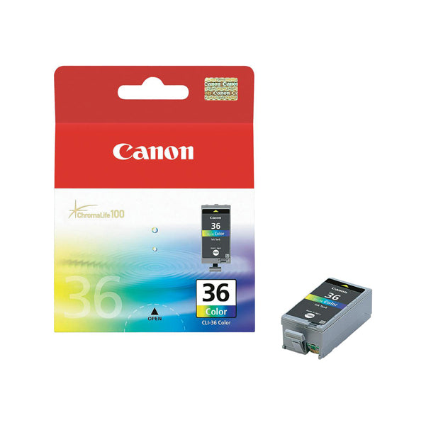 CANON - 1511B001 - Canon - Cartuccia C-M-Y - 1511B001 - 249 pag - CANINKCLI36 -  Conf. da 1 Pz.