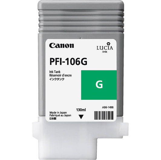 CANON - 6628B001AA - Canon - Cartuccia ink - Verde - 6628B001AA - 130ml - CANINPFI106VE -  Conf. da 1 Pz.