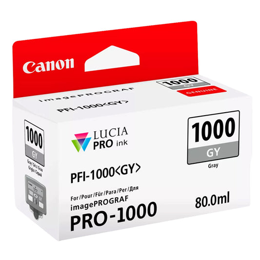 CANON - 0856C001 - Canon - Cartuccia PFI-1100 - Grigio - 0856C001 - CANPFI1100GR -  Conf. da 1 Pz.