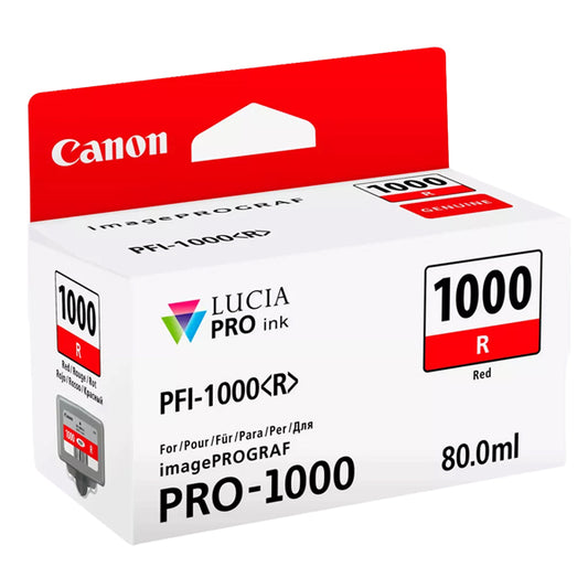 CANON - 0858C001 - Canon - Cartuccia PFI-1100 - Rosso - 0858C001 - CANPFI1100R -  Conf. da 1 Pz.