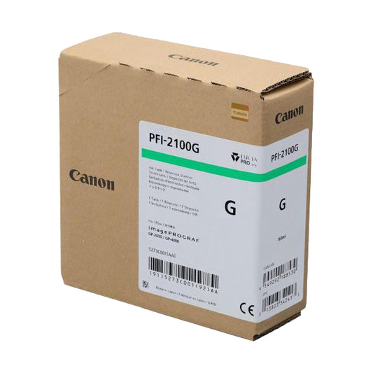 CANON - 5273C001 - Canon - Cartuccia PFI-2100 - Verde - 5273C001 - CANPFI2100VE -  Conf. da 1 Pz.